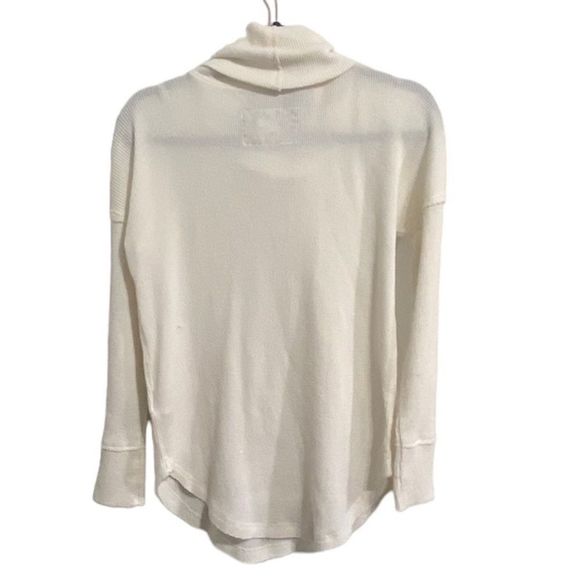 Maeve by Anthropologie Waffle Knit Cream top - Picture 3 of 3